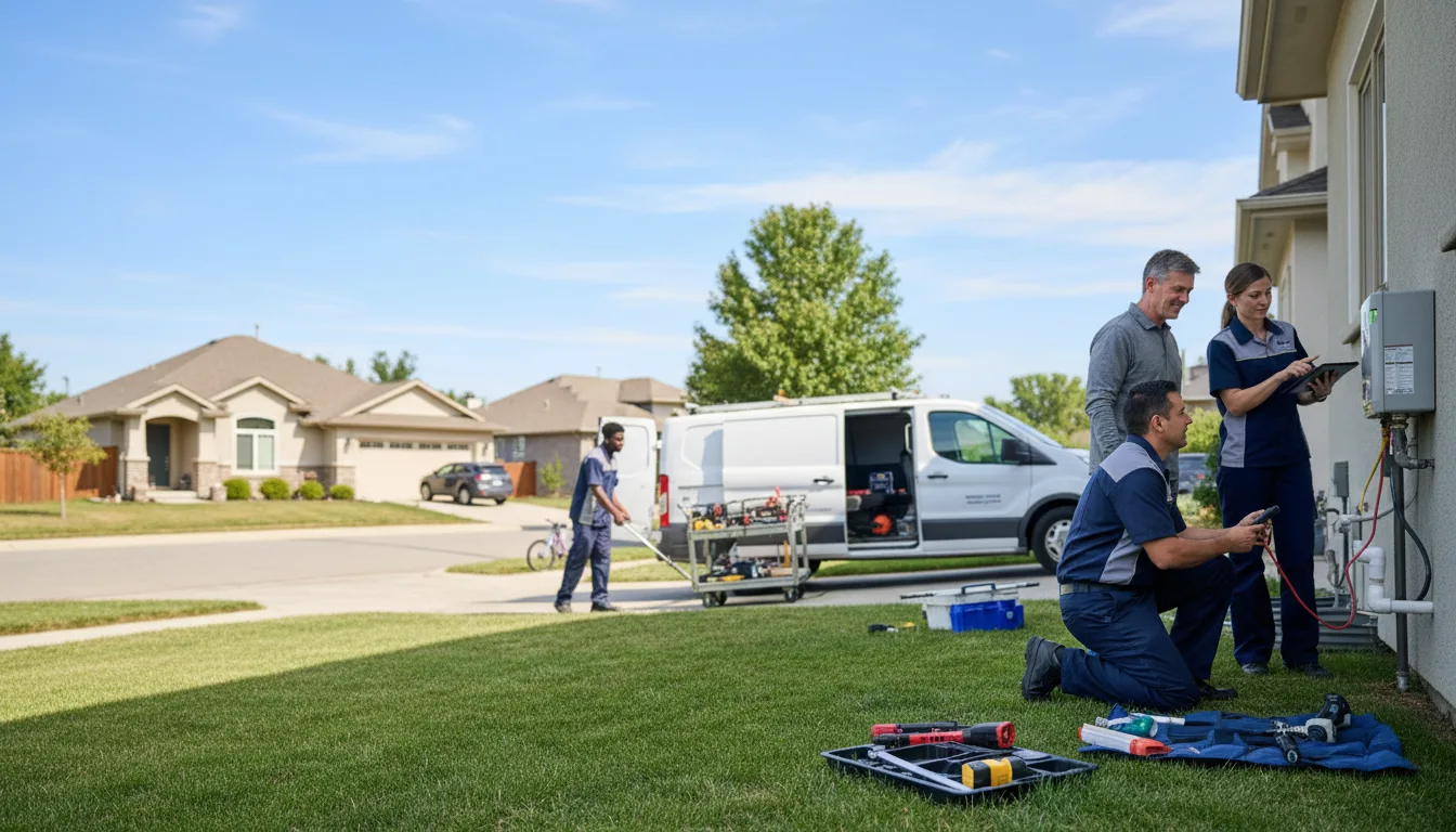 Tankless water heater service in Angels Camp, CA